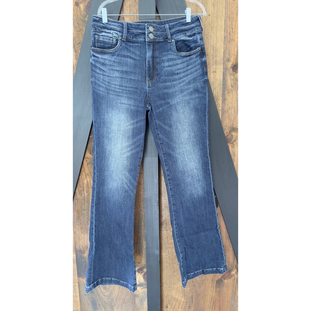 Kut From The Kloth Women's Jeans Denim Ana High Rise Flare Size 10 (32x32)